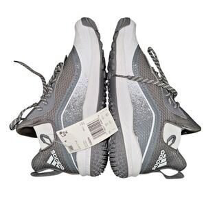 Adidas MENS 9 NWT/NO‎ BOX Icon V Turf Grey White Baseball Shoes Sneakers G28299